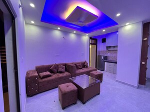 Living Room in 1 BHK Builder Floor at Saket – for Rent