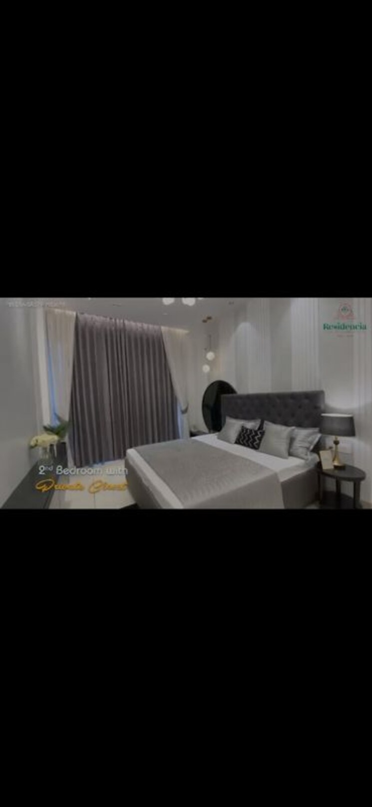 Bedroom, vip road 3 Bedroom 1350 Sq.Ft. Apartment In Vip Road Zirakpur 9764560