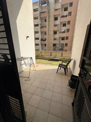 Balcony in 2 BHK Apartment at Ashok Meadows, Hinjewadi – for Rent