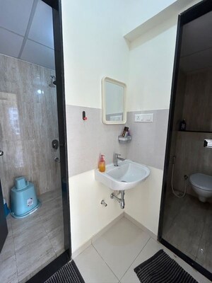 Bathroom in 1 BHK Apartment at Kolte Patil Life Republic, Hinjewadi – for Rent