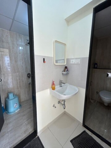 Bathroom in 1 BHK Apartment at Kolte Patil Life Republic, Hinjewadi – for Rent
