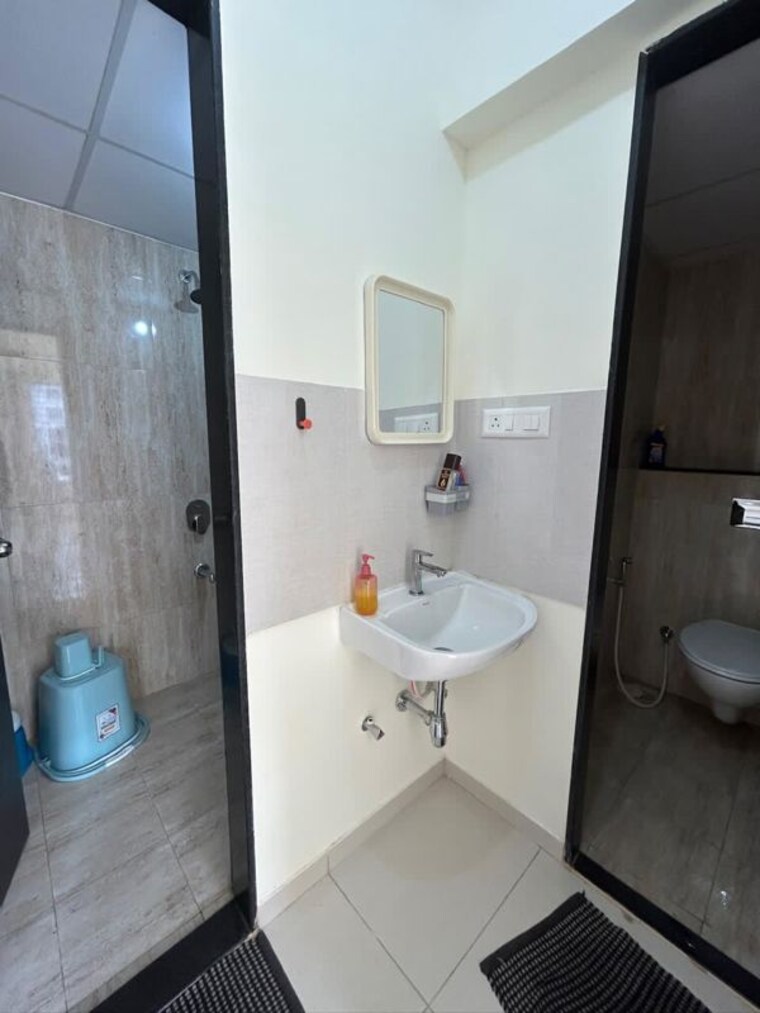 Bathroom, kolte-patil-life-republic 1 Bedroom 450 Sq.Ft. Apartment In Hinjewadi Pune 9789505