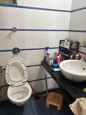 Bathroom in 2 BHK Apartment at Unity Wadala CHS, Antop Hill – for Rent