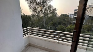 Balcony in 3 BHK Builder Floor at Chattarpur – for Rent