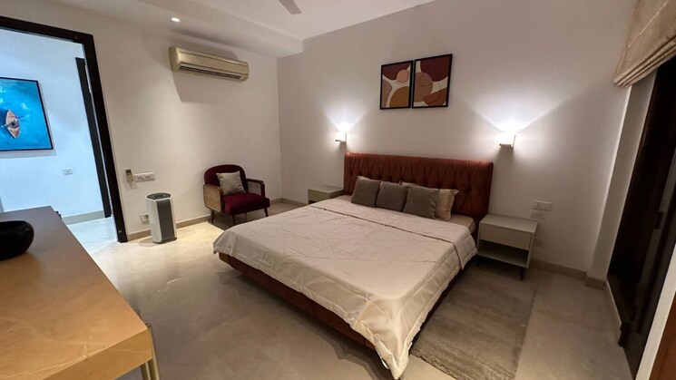 Bedroom, chattarpur 3 Bedroom 1350 Sq.Ft. Builder Floor In Chattarpur Delhi 9789785