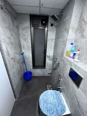 Bathroom in 2 BHK Apartment at Kanakia Silicon Valley, Powai – for Rent