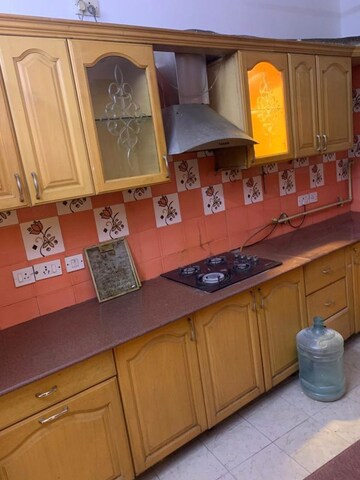 Kitchen in 3 BHK Builder Floor at Sarvodaya Enclave – for Rent