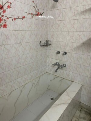 Bathroom in 3 BHK Builder Floor at Sarvodaya Enclave – for Rent