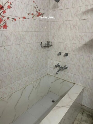 Bathroom in 3 BHK Builder Floor at Sarvodaya Enclave – for Rent