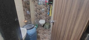 Bathroom in 2 BHK Apartment at Somani Dream Home, Punawale – for Rent