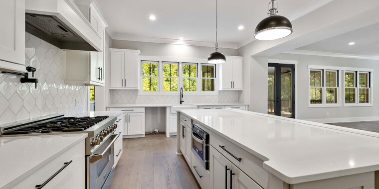 Kitchen, panchkula urban estate 5 Bedroom 2015 Sq.Ft. Independent House In Panchkula Urban Estate Panchkula 9789808