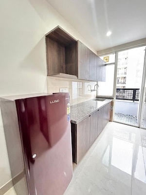 Kitchen in 1 RK Builder Floor at Sector 24 – for Rent