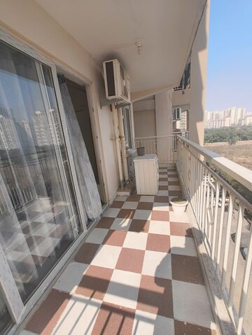 Balcony in 2 BHK Apartment at Shree Vardhman Green Court, Sector 90 – for Rent