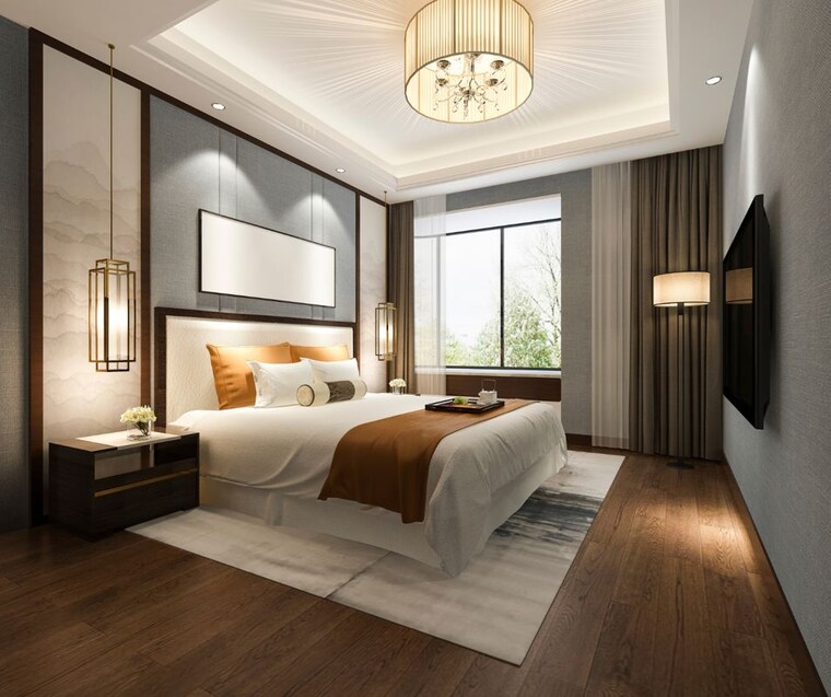 Bedroom, panchkula urban estate 5 Bedroom 2239 Sq.Ft. Independent House In Panchkula Urban Estate Panchkula 9789830