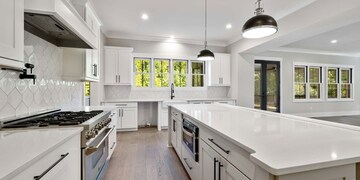 Kitchen in 5 BHK Independent House at Panchkula Urban Estate – for Sale