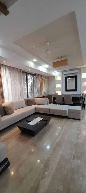 Living Room in 3 BHK Apartment at Anand Ashram, Khar West – for Rent