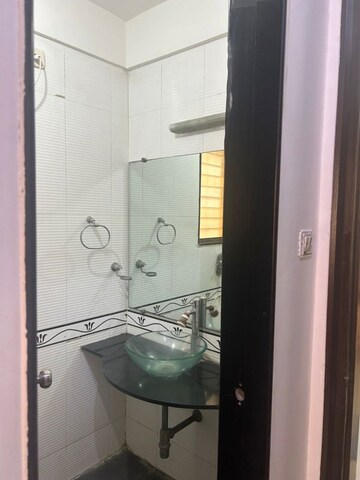 Bathroom in 2 BHK Apartment at Lake Home, Powai – for Rent