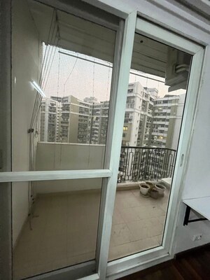 Balcony in 3 BHK Apartment at Prateek Stylome, Sector 45 – for Rent