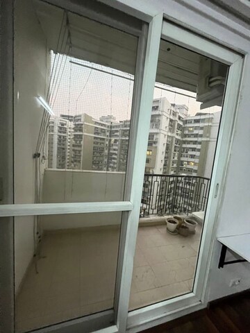Balcony in 3 BHK Apartment at Prateek Stylome, Sector 45 – for Rent