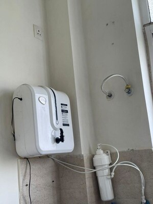 Bathroom in 1 BHK Apartment at Alliance The Eminence, Singhpura – for Rent