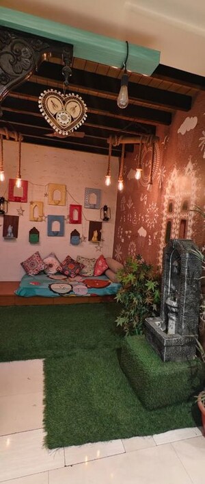 Living Room in 3 BHK Apartment at Purvanchal Royal Park, Sector 137 – for Rent