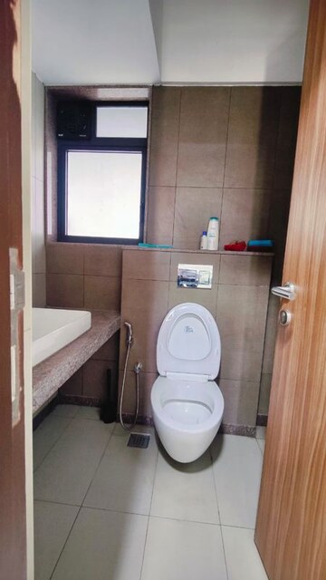 Bathroom in 2 BHK Apartment at Shapoorji Pallonji Vicinia, Powai – for Rent