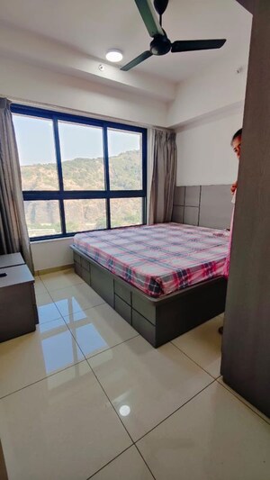 Bedroom in 2 BHK Apartment at Shapoorji Pallonji Vicinia, Powai – for Rent