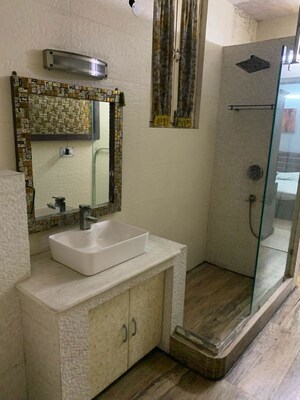 Bathroom in 2 BHK Independent House at RWA Apartments Sector 50, Sector 50 – for Rent