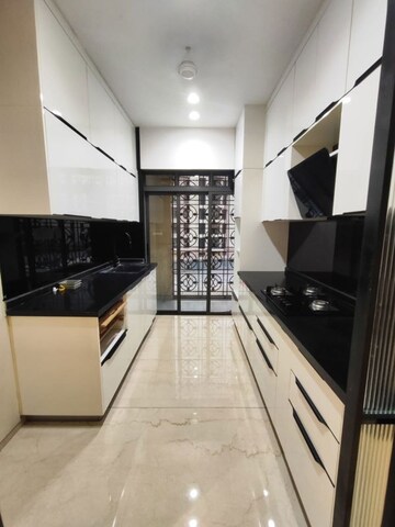 Kitchen in 3 BHK Apartment at Lodha Sterling, Kolshet Road – for Sale