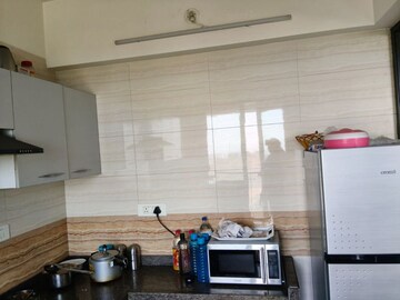 Kitchen in 4 BHK Apartment at Rajesh Raj Grandeur, Powai – for Rent
