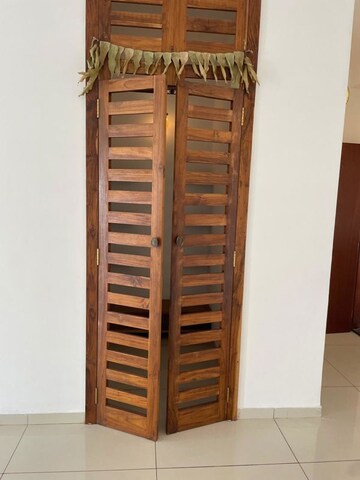 Staircase in 4 BHK Apartment at LnT Raintree Boulevard, Hebbal – for Rent