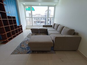 Living Room in 3 BHK Apartment at Sector 5 Dwarka – for Rent