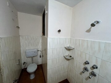 Bathroom in 2 BHK Apartment at Shankar Nagar – for Rent