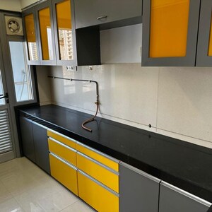 Kitchen in 3 BHK Apartment at Prabhadevi CHS, Century Bazar – for Rent