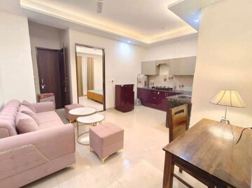 Living Room in 1 BHK Apartment at Saket – for Rent