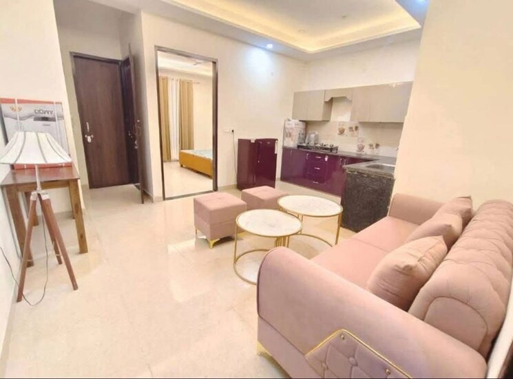 Living Room, saket 1 Bedroom 600 Sq.Ft. Apartment In Saket Delhi 9791082