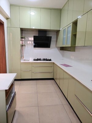 Kitchen in 3 BHK Apartment at Prestige Royale Gardens, Gantiganahalli – for Rent