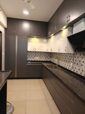 Kitchen in 3 BHK Apartment at Prestige Royale Gardens, Gantiganahalli – for Rent