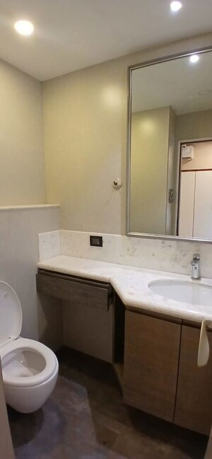 Bathroom in 3 BHK Apartment at Bandra West – for Rent