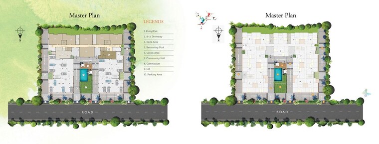 Master Plan, devidanga 3 Bedroom 1178 Sq.Ft. Apartment In Devidanga Siliguri 9790977
