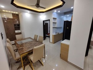 Dining area in 3 BHK Apartment at Sector 6 Dwarka – for Rent