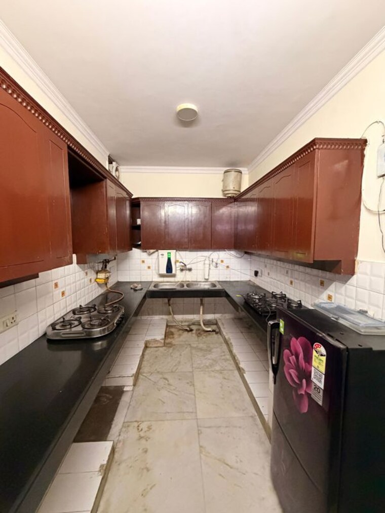 Kitchen, malviya nagar 2 Bedroom 800 Sq.Ft. Builder Floor In Malviya Nagar Delhi 9791180