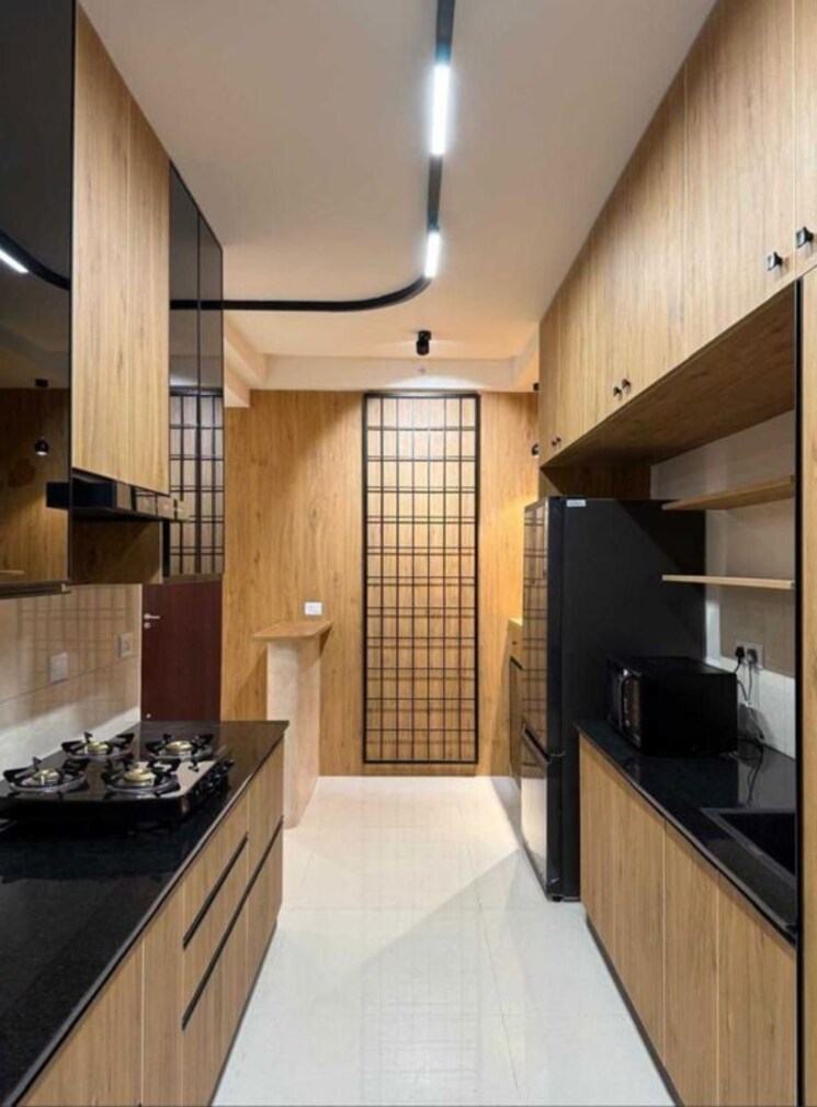 Kitchen, lnt-raintree-boulevard 3 Bedroom 1645 Sq.Ft. Apartment In Hebbal Bangalore 9791284