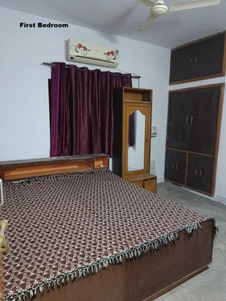 Bedroom, gomti nagar 3 Bedroom 2200 Sq.Ft. Independent House In Gomti Nagar Lucknow 9791265