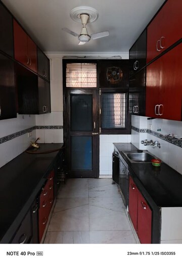 Kitchen in 3 BHK Apartment at Sector 22 Dwarka – for Rent