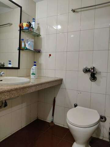 Bathroom in 2 BHK Apartment at Suncity Complex, Powai – for Rent
