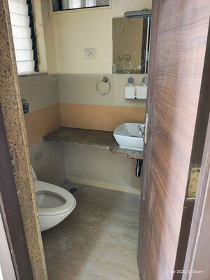 Bathroom in 2 BHK Apartment at Satellite Royale, Goregaon East – for Rent