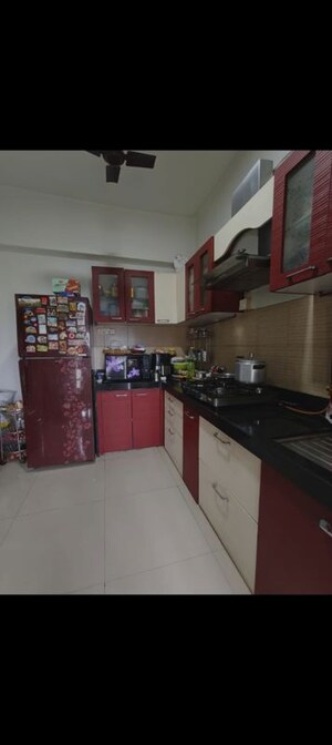 Kitchen in 2 BHK Apartment at Lodha Luxuria, Majiwada – for Rent