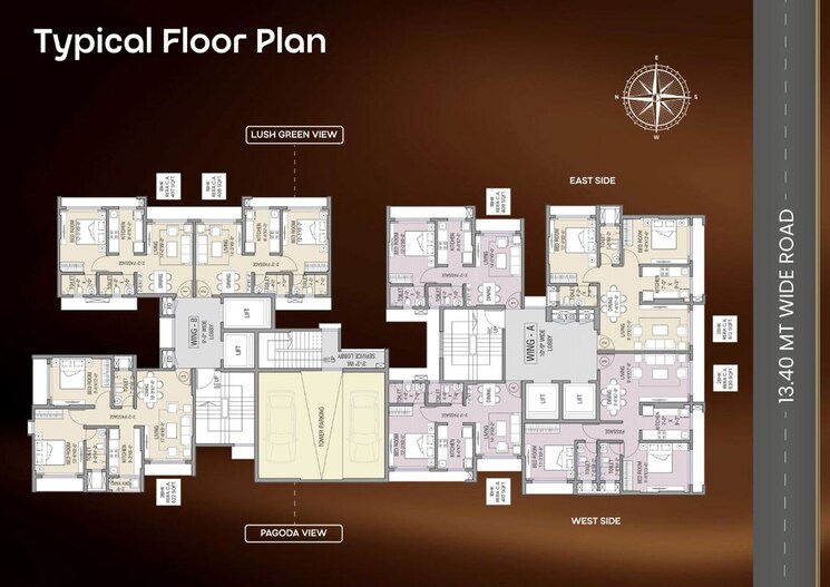 Master Plan, sigma-amber 1 Bedroom 580 Sq.Ft. Apartment In Kandivali West Mumbai 9790730