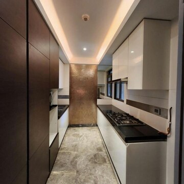 Kitchen in 3 BHK Apartment at Lodha Trump Tower, Kamala Mill – for Rent